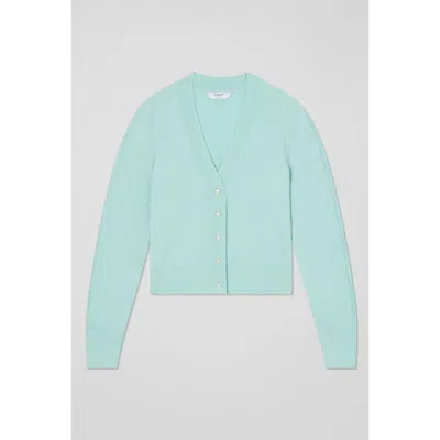 Lk Bennett Coco Button-down Shimmer Caridgan In Multi
