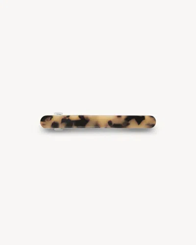 Machete Midi Paris Barrette In Pistachio In Multi