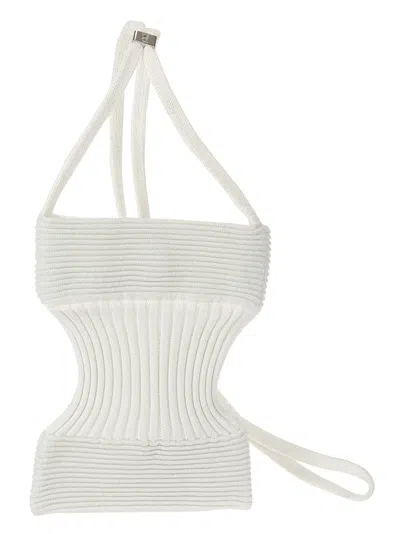 Cfcl Small Shoulder Bag White In White