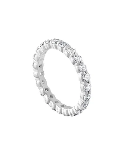 Diana M. Fine Jewelry 18k 1.00 Ct. Tw. Diamond Semi-eternity Ring In White