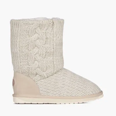 Emu Australia Women Bartle Cozy Knit Boot In Macadamia In Beige