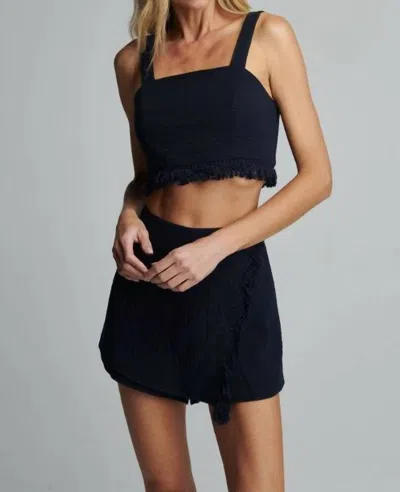 Sundays Hive Top In Navy In Blue