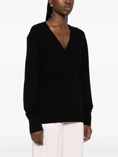 Totême Toteme Women Cashmere Sweater In Black