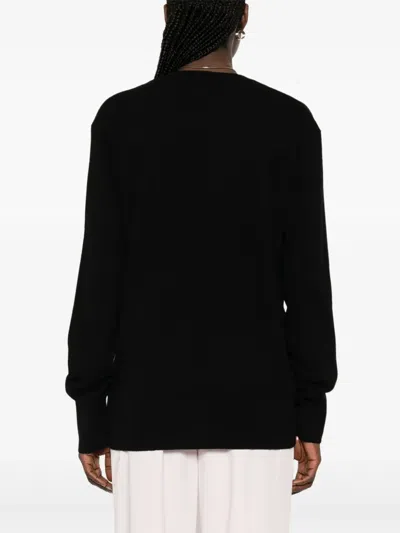 Totême Toteme Women Cashmere Sweater In Black