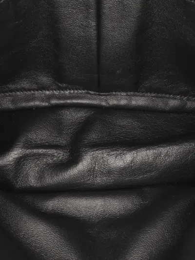 Pre-owned Chanel 2009-2010 Cc Quilted Lambskin Double Flap Shoulder Bag In Black