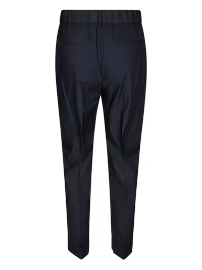 Shop Berwich Straight-leg Trousers In Blue