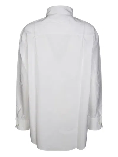 The Andamane Robbie Oversize Button Downshirt In White