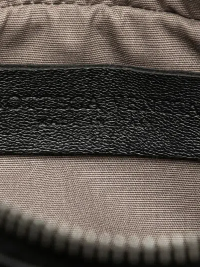 Pre-owned Bottega Veneta 2012-2024 Nappa Intrecciato Belt Bag In Black