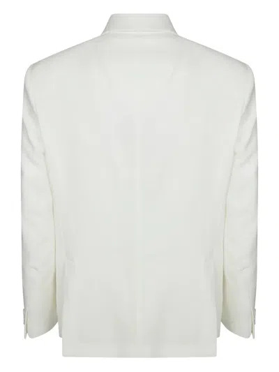 Marsēm Single-breasted Blazer In White