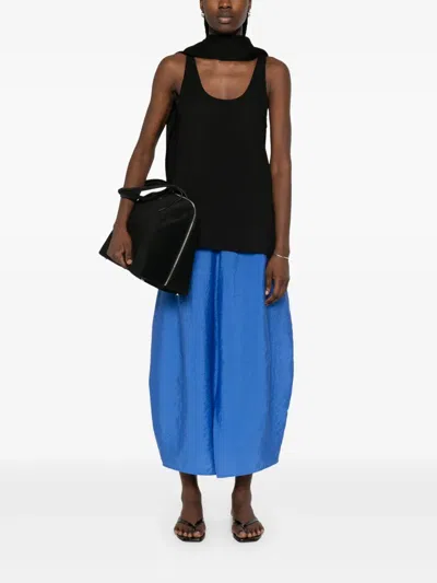 Totême Sablé Tank Top In Black