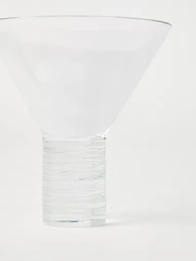 Brunello Cucinelli Wide Stem Glasses In White
