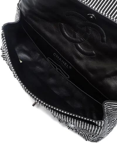 Pre-owned Chanel 2006-2008 Classic Flap Shoulder Bag In Black