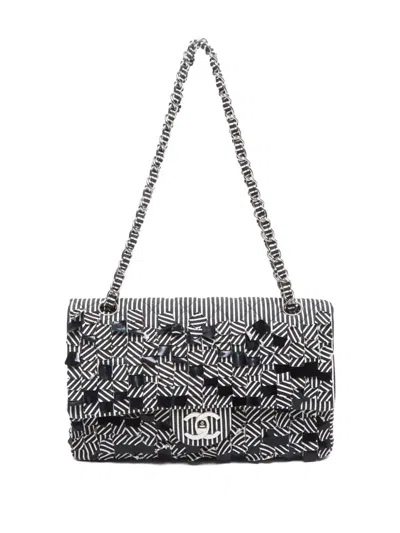 Pre-owned Chanel 2006-2008 Classic Flap Shoulder Bag In Black