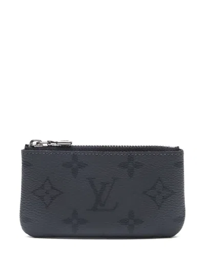 Pre-owned Louis Vuitton 2024 Monogram-eclipse Wallet In Black