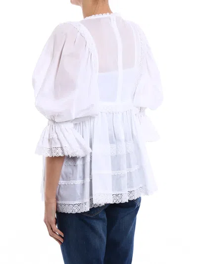 Dolce & Gabbana Blusa - Blanco In Blanco