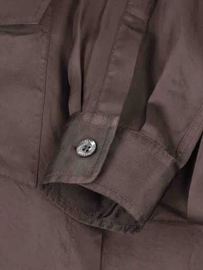 Aspesi Long Sleeve Shirt In Marrón