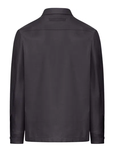 Shop Zegna Camisa - Azul
