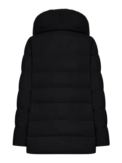 Moorer Padded Coat In Negro
