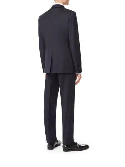 Tagliatore Smoking Nero Rever Lancia Con Gilet In Azul