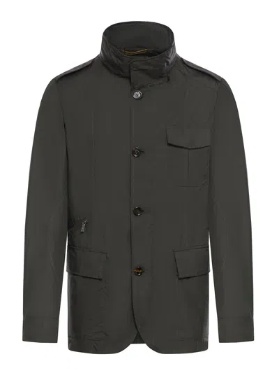 Moorer Elegant Jacket In Verde