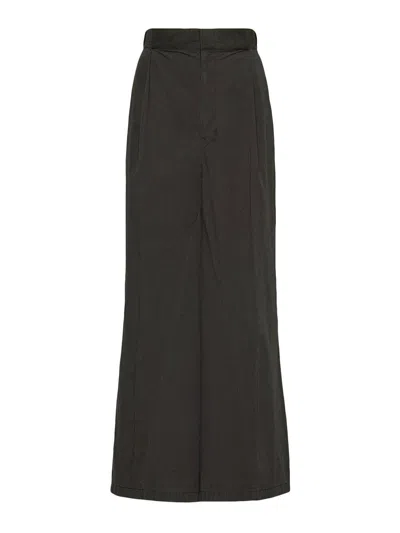 Maison Margiela Black Four Stitches Pants In Negro