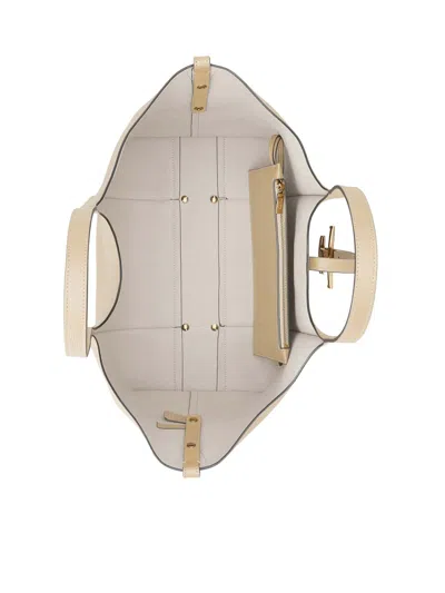 Tod's Bolsa De Hombro In Color Carne Y Neutral