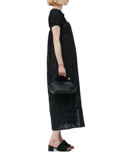 Ganni Bou Bag Mini Shoulder Bag In Black