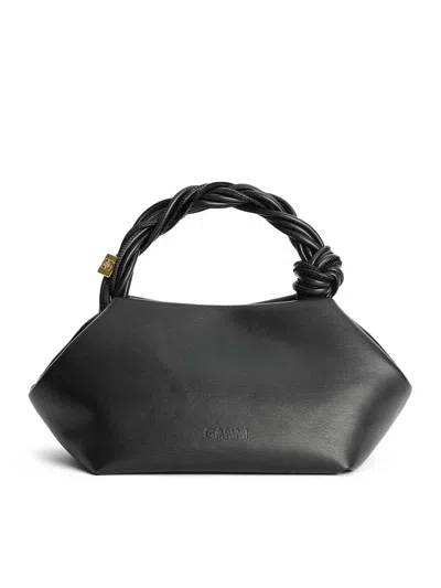 Ganni Bou Bag Mini Shoulder Bag In Black