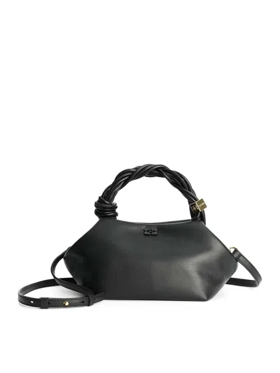 Ganni Bou Bag Mini Shoulder Bag In Black