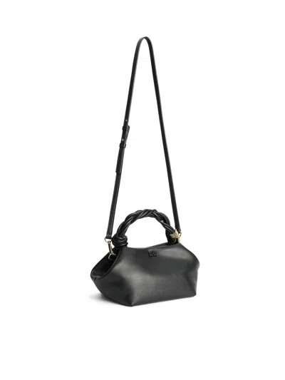 Ganni Bou Bag Mini Shoulder Bag In Black