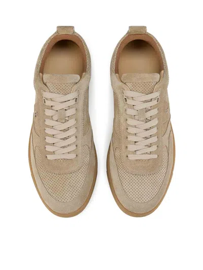 Christian Louboutin Tutti Rui Crosta Suede Sneakers In Color Carne Y Neutral