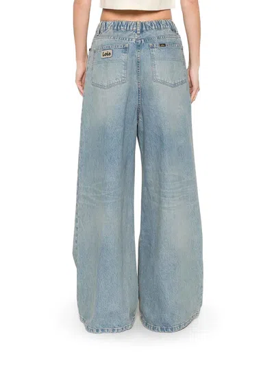 Lois Skater Jeans In Azul