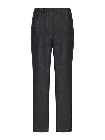 Brunello Cucinelli Jeans In Lavado Medio