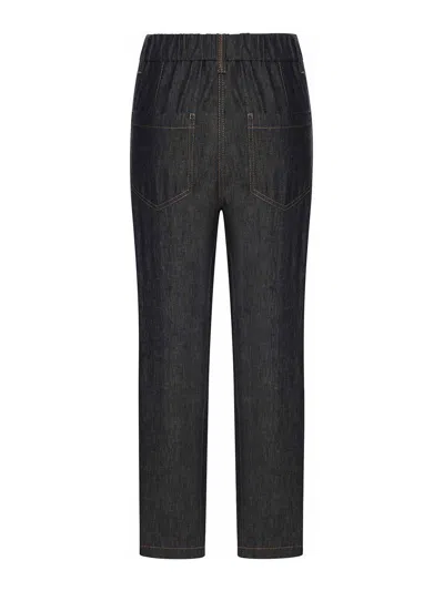 Brunello Cucinelli Jeans In Lavado Medio