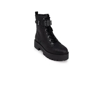 Guess Black Polyethylene Boot In Black