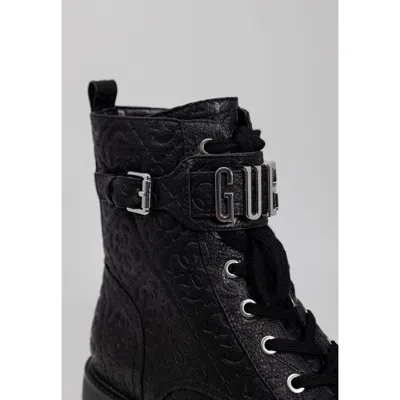 Guess Black Polyethylene Boot In Black