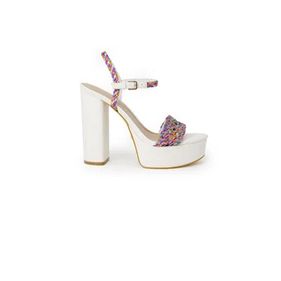 Guess White Polyester Women's Sandal In White
