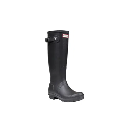 Hunter Black Recycled Polyester Women's Boot In Black
