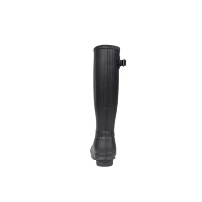 Hunter Black Recycled Polyester Women's Boot In Black