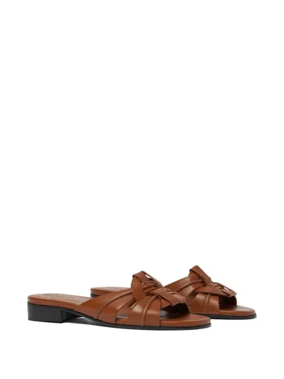 Scarosso Anna Slides In Brown