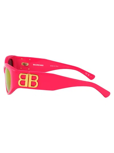 Balenciaga Bb0321s Sunglasses In Fuchsia-fuchsia-pink