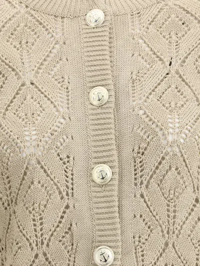 Ella Koreakina Cardigan In Beige