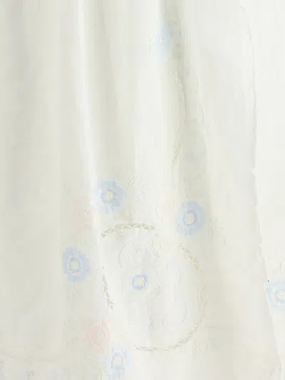 Ella Impero Long Dress In White
