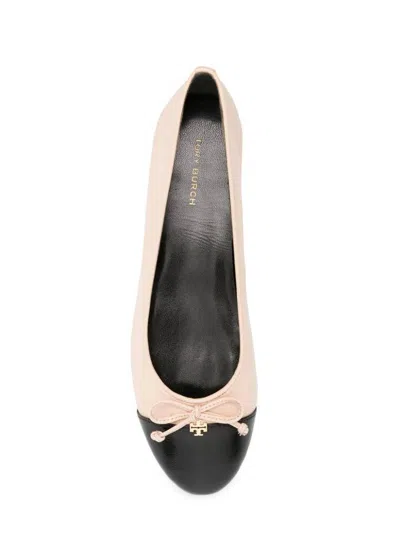 Tory Burch Cap-toe Ballet Rose In Pink