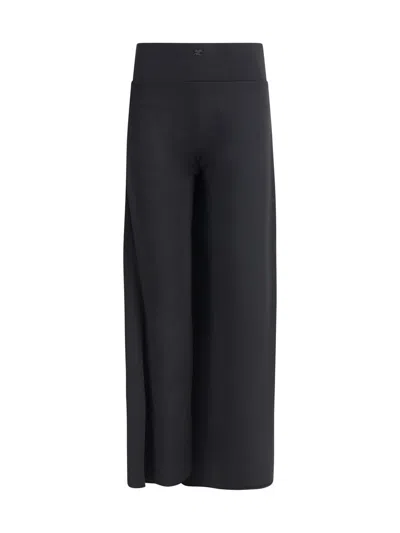 Courrèges Black Infinity Trousers In Black