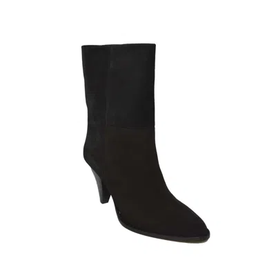 Isabel Marant Black Suede Rouxa Boots In Black