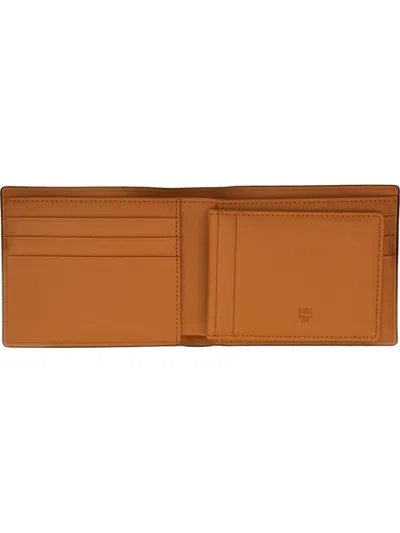 Mcm Aren Portfolio In Orange