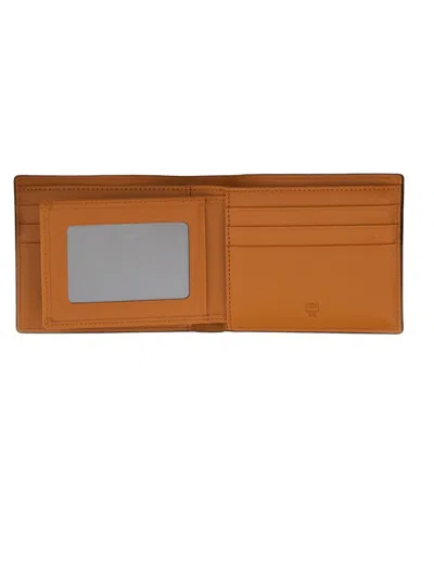 Mcm Aren Portfolio In Orange
