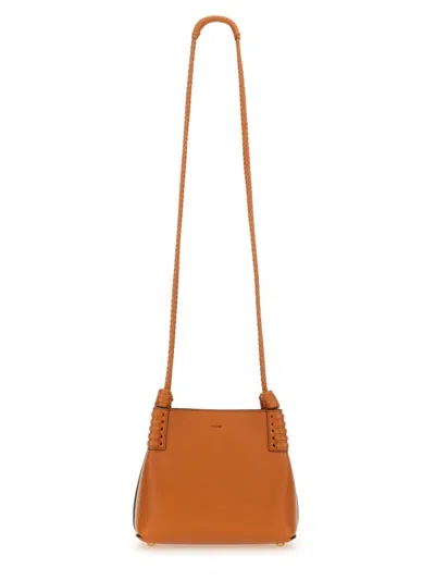 Etro Libra Arnica Mini Shopping Bag In Orange