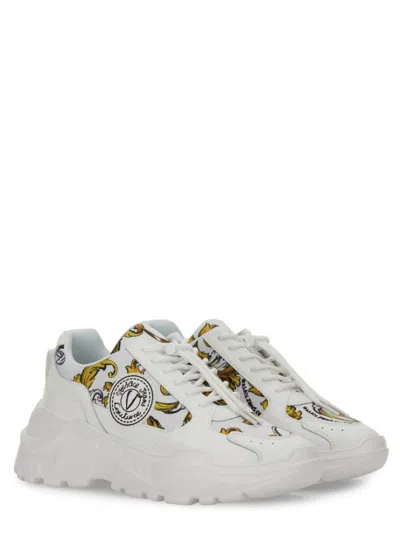 Versace Jeans Couture Speedtrack Bottom Sneaker In White